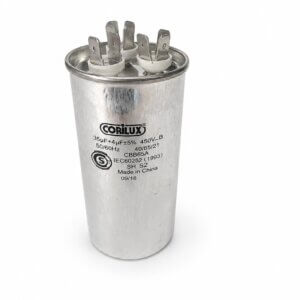 CAPACITORES MONOFÁSICOS CBB65 - 450Vca - DUALES PARA AC